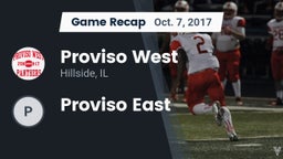 Recap: Proviso West  vs. Proviso East 2017