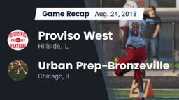 Recap: Proviso West  vs. Urban Prep-Bronzeville  2018