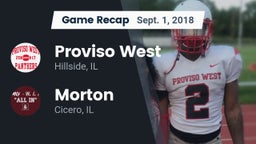 Recap: Proviso West  vs. Morton  2018