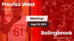 Matchup: Proviso West vs. Bolingbrook  2019