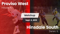 Matchup: Proviso West vs. Hinsdale South  2019