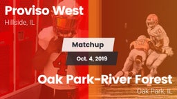 Matchup: Proviso West vs. Oak Park-River Forest  2019