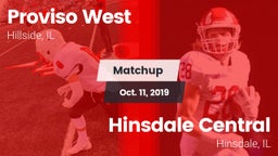 Matchup: Proviso West vs. Hinsdale Central  2019