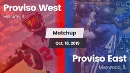 Matchup: Proviso West vs. Proviso East  2019