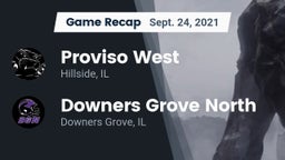 Recap: Proviso West  vs. Downers Grove North 2021