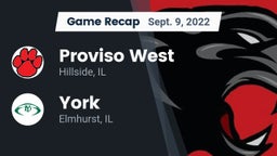 Recap: Proviso West  vs. York  2022