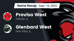 Recap: Proviso West  vs. Glenbard West  2022