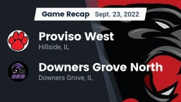 Recap: Proviso West  vs. Downers Grove North  2022