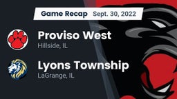 Recap: Proviso West  vs. Lyons Township  2022