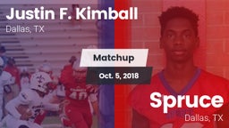 Matchup: Kimball vs. Spruce  2018