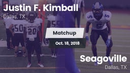 Matchup: Kimball vs. Seagoville  2018