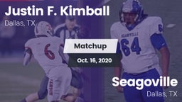 Matchup: Kimball vs. Seagoville  2020