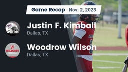 Recap: Justin F. Kimball  vs. Woodrow Wilson  2023