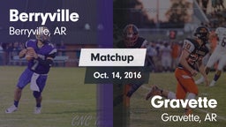 Matchup: Berryville vs. Gravette  2016