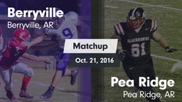 Matchup: Berryville vs. Pea Ridge  2016