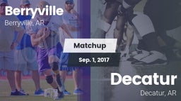 Matchup: Berryville vs. Decatur  2017