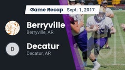 Recap: Berryville  vs. Decatur  2017