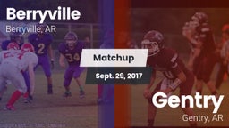 Matchup: Berryville vs. Gentry  2017