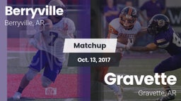 Matchup: Berryville vs. Gravette  2017