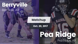 Matchup: Berryville vs. Pea Ridge  2017