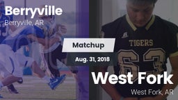 Matchup: Berryville vs. West Fork  2018