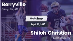 Matchup: Berryville vs. Shiloh Christian  2018