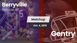 Matchup: Berryville vs. Gentry  2019