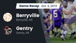Recap: Berryville  vs. Gentry  2019
