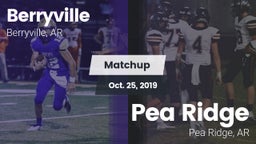 Matchup: Berryville vs. Pea Ridge  2019