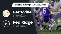 Recap: Berryville  vs. Pea Ridge  2019