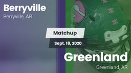 Matchup: Berryville vs. Greenland  2020