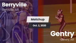 Matchup: Berryville vs. Gentry  2020