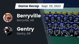 Recap: Berryville  vs. Gentry  2023