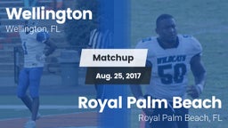 Matchup: Wellington vs. Royal Palm Beach  2017