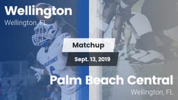 Matchup: Wellington vs. Palm Beach Central  2019