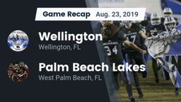 Recap: Wellington  vs. Palm Beach Lakes  2019