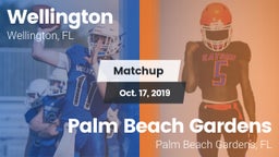 Matchup: Wellington vs. Palm Beach Gardens  2019