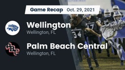 Recap: Wellington  vs. Palm Beach Central  2021