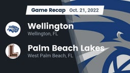 Recap: Wellington  vs. Palm Beach Lakes  2022