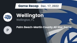 Recap: Wellington  vs. Palm Beach-Martin County All Star Game 2022