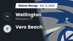 Recap: Wellington  vs. Vero Beach 2023