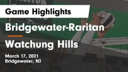 Bridgewater-Raritan  vs Watchung Hills Game Highlights - March 17, 2021