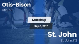 Matchup: Otis-Bison vs. St. John  2017