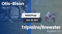 Matchup: Otis-Bison vs. Triplains/Brewster  2017