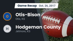 Recap: Otis-Bison  vs. Hodgeman County  2017