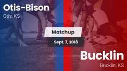 Matchup: Otis-Bison vs. Bucklin  2018