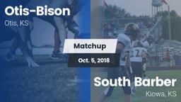 Matchup: Otis-Bison vs. South Barber  2018