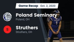 Recap: Poland Seminary  vs. Struthers  2020