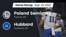 Recap: Poland Seminary  vs. Hubbard  2020