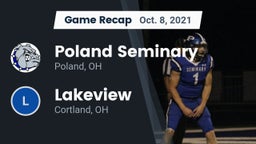 Recap: Poland Seminary  vs. Lakeview  2021